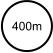 400m