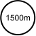 1500m