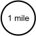 1 mile